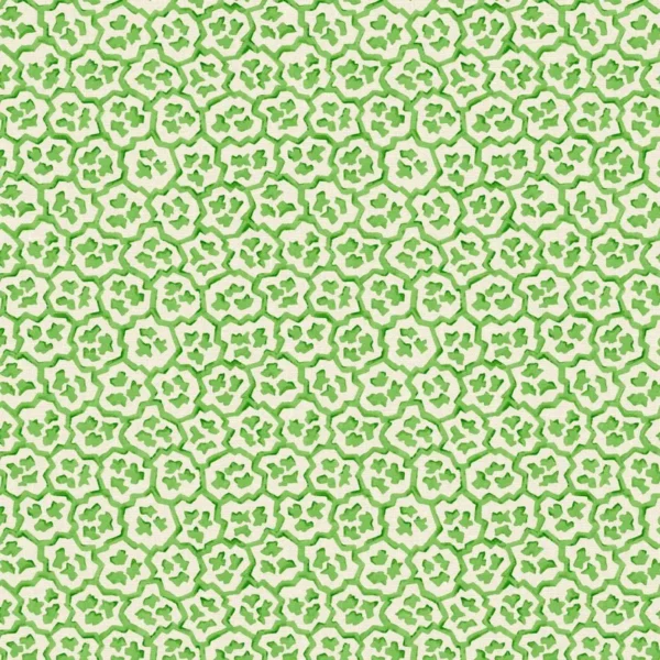 Hopscotch Fabric - Frog by green misc linen fabric from Linwood Fabrics
