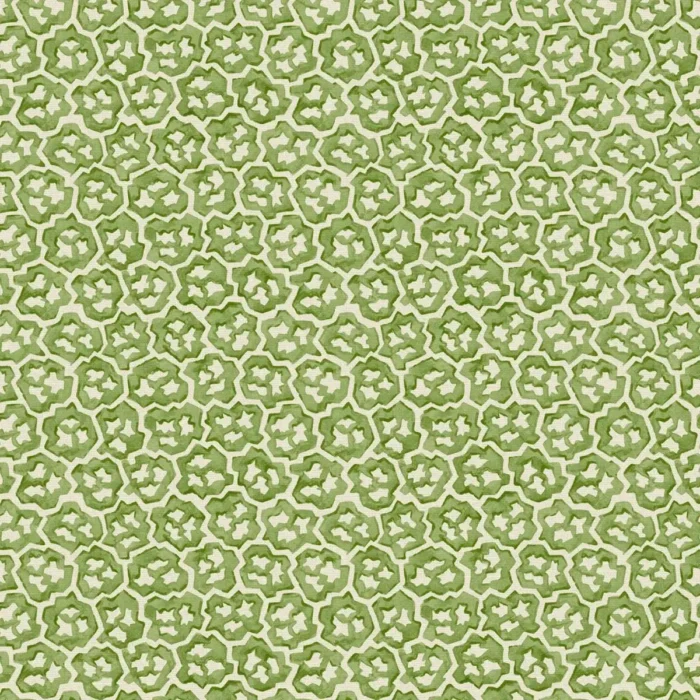 Hopscotch Fabric - Gooseberry Green swatch