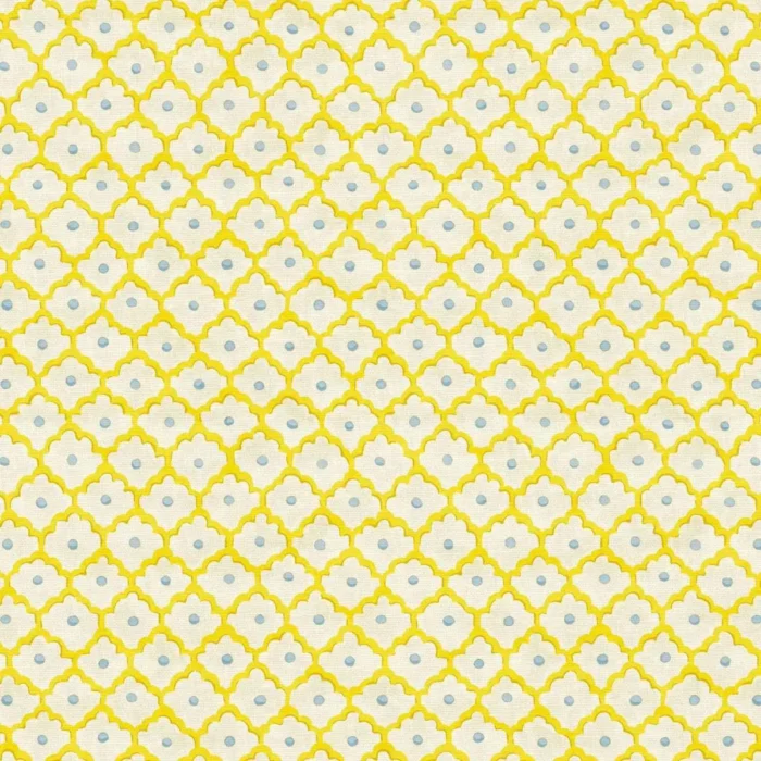 Buttons Fabric - Lemon Drops swatch