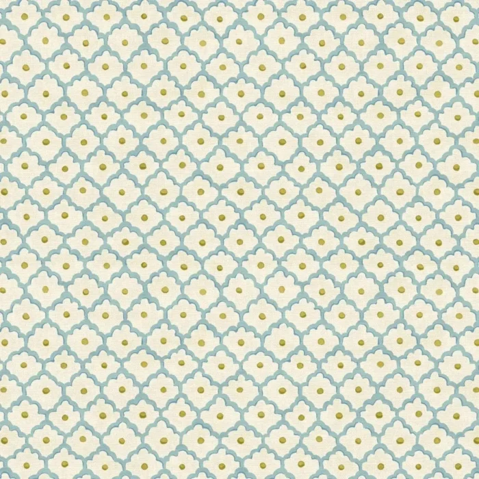 Buttons Fabric - Pond swatch