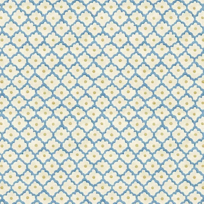 Buttons Fabric - Lapis swatch