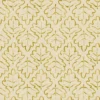 yellow botanical linen fabric from Linwood Fabrics