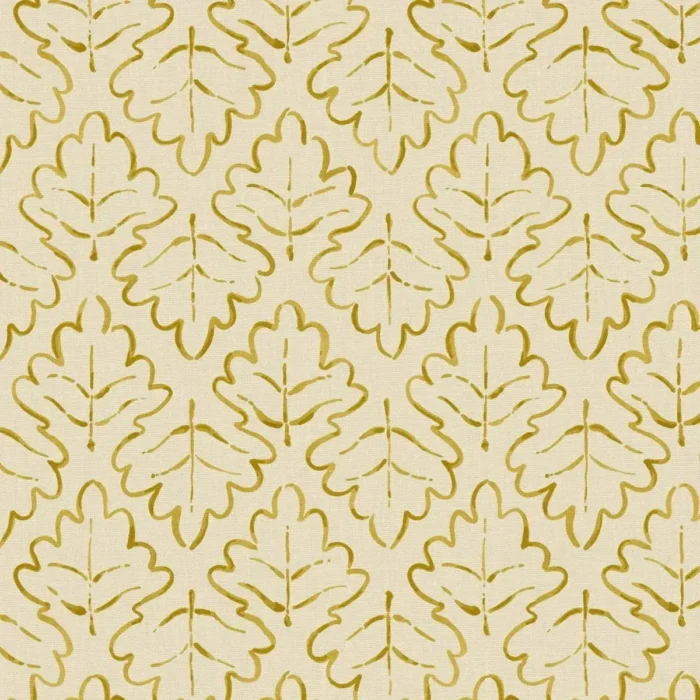 Maze Fabric - Ochre swatch