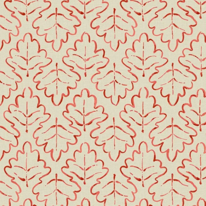 Maze Fabric - Red Apple swatch