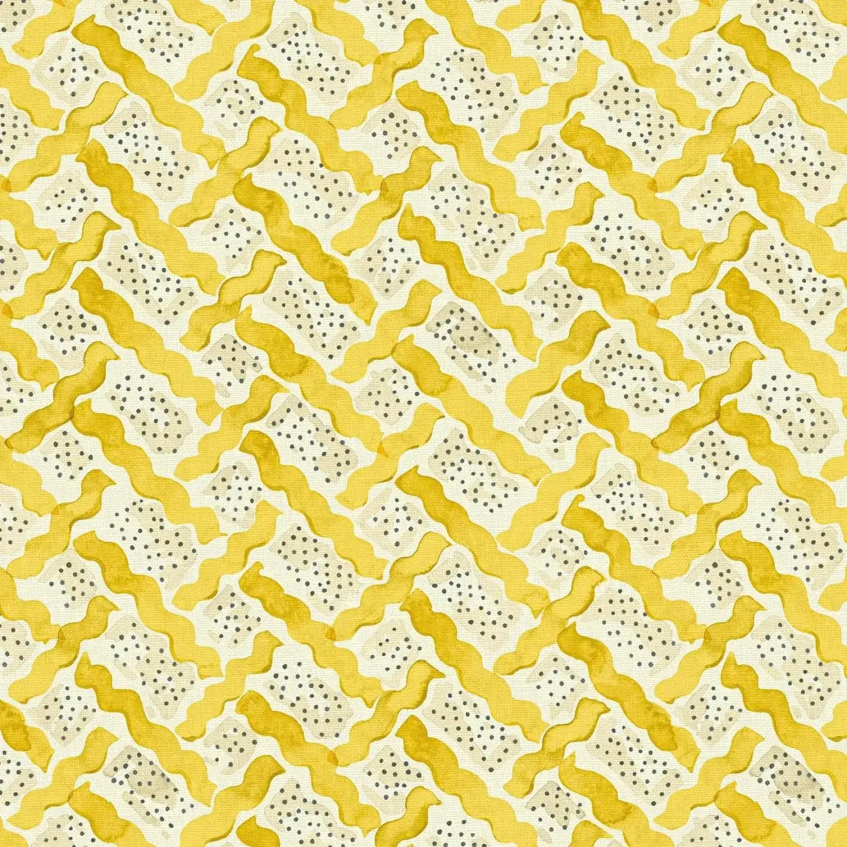 Maypole Fabric - Dandelion by yellow misc linen fabric from Linwood Fabrics