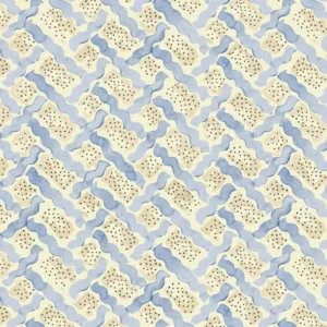 blue misc linen fabric from Linwood Fabrics