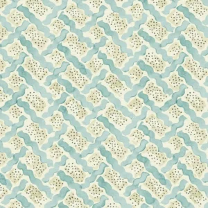 blue misc linen fabric from Linwood Fabrics