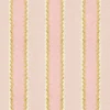 pink striped linen fabric from Linwood Fabrics