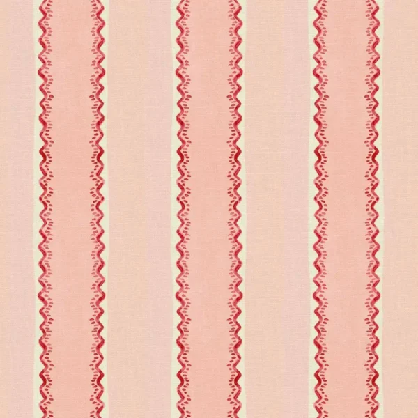 Croquet Fabric - Rhubarb by linwood croquet fabric
