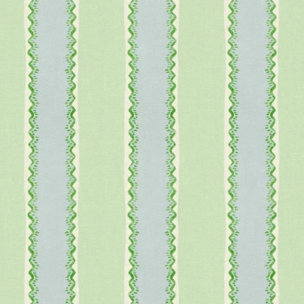 green striped linen fabric from Linwood Fabrics