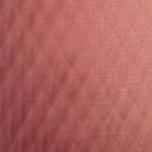 red geometric jacquard fabric from Ashley Wilde