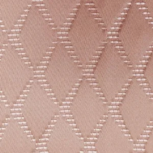 pink geometric jacquard fabric from Ashley Wilde