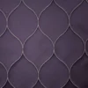 purple geometric jacquard fabric from Ashley Wilde