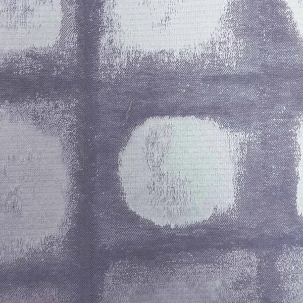 Chelton Fabric - Indigo by blue geometric jacquard fabric from Ashley Wilde