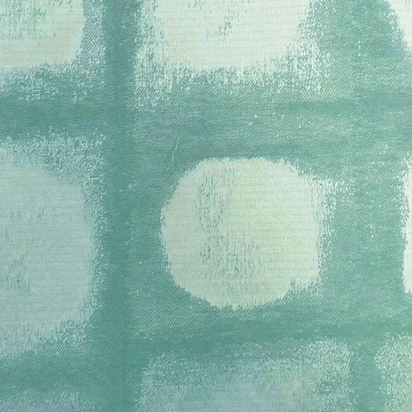Chelton Fabric - Spa by blue geometric jacquard fabric from Ashley Wilde
