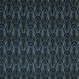 blue misc printed fabric from Ashley Wilde