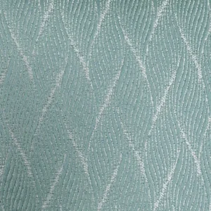 blue geometric jacquard fabric from Ashley Wilde