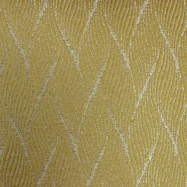 Eldon Fabric - Zest by green geometric jacquard fabric from Ashley Wilde