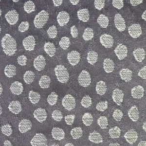 purple spotted jacquard fabric from Ashley Wilde