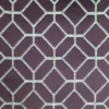 purple geometric jacquard fabric from Ashley Wilde
