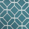 green geometric jacquard fabric from Ashley Wilde