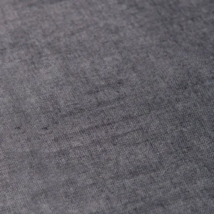 black-grey plain velvet-chenille fabric from Ashley Wilde
