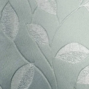 green botanical jacquard fabric from Ashley Wilde