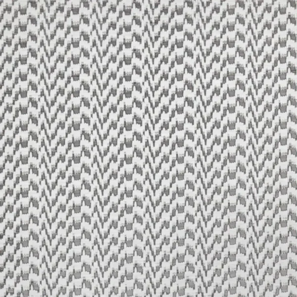 Atom Fabric - Aluminium by black-grey misc jacquard fabric from Ashley Wilde