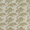 yellow animal velvet-chenille fabric from Ashley Wilde