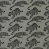 black-grey animal velvet-chenille fabric from Ashley Wilde