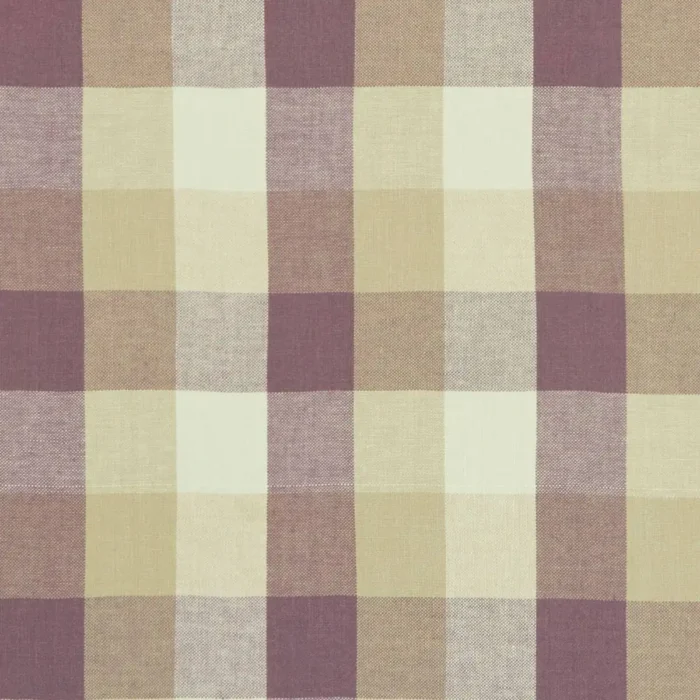 Austin Check Fabric - Heather swatch