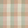 multicolour checked jacquard fabric from Clarke & Clarke