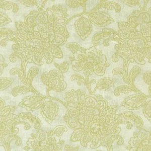 brown botanical jacquard fabric from Clarke & Clarke