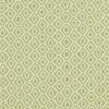 green geometric jacquard fabric from Clarke & Clarke