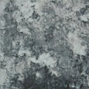 black-grey plain velvet-chenille fabric from Clarke & Clarke