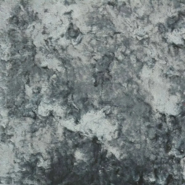 Crush Fabric - Cloud by black-grey plain velvet-chenille fabric from Clarke & Clarke