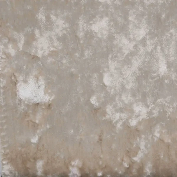 white plain velvet-chenille fabric from Clarke & Clarke