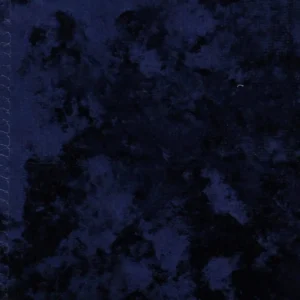 blue plain velvet-chenille fabric from Clarke & Clarke