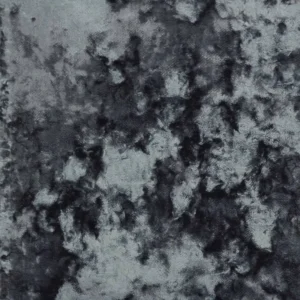 black-grey plain velvet-chenille fabric from Clarke & Clarke