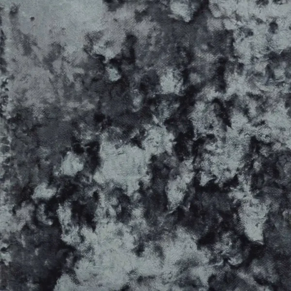 Crush Fabric - Pewter by black-grey plain velvet-chenille fabric from Clarke & Clarke