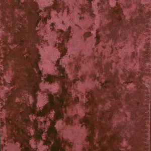 red plain velvet-chenille fabric from Clarke & Clarke