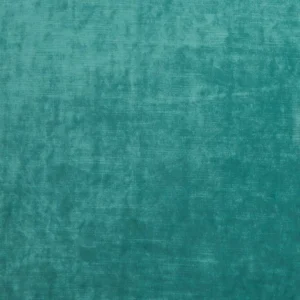 green plain velvet-chenille fabric from Clarke & Clarke