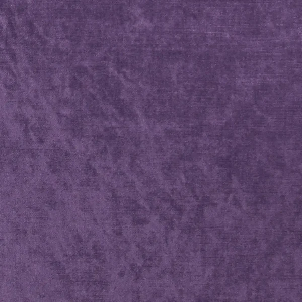 Allure Fabric - Grape by purple plain velvet-chenille fabric from Clarke & Clarke