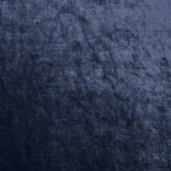 Allure Fabric - Midnight by blue plain velvet-chenille fabric from Clarke & Clarke