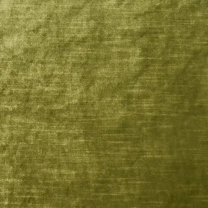 green plain velvet-chenille fabric from Clarke & Clarke