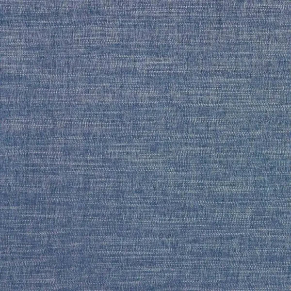 Moray Fabric - Denim by blue plain velvet-chenille fabric from Clarke & Clarke