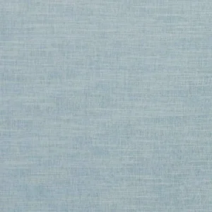 blue plain velvet-chenille fabric from Clarke & Clarke