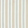 blue striped linen fabric from Clarke & Clarke