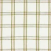 green checked linen fabric from Clarke & Clarke