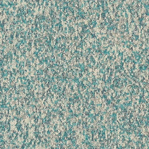 Logan Fabric - Teal by blue misc velvet-chenille fabric from Clarke & Clarke